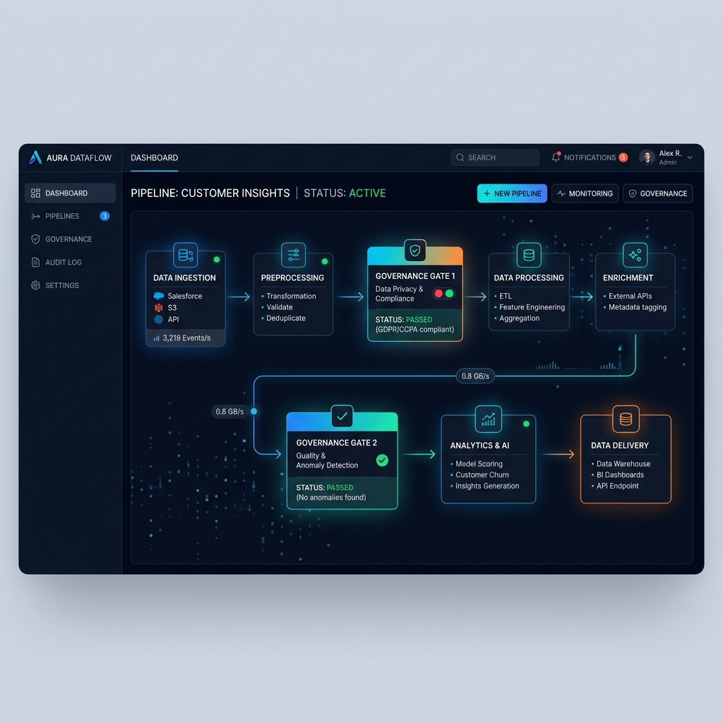 Enterprise-Grade AI Workflow Automation diagram