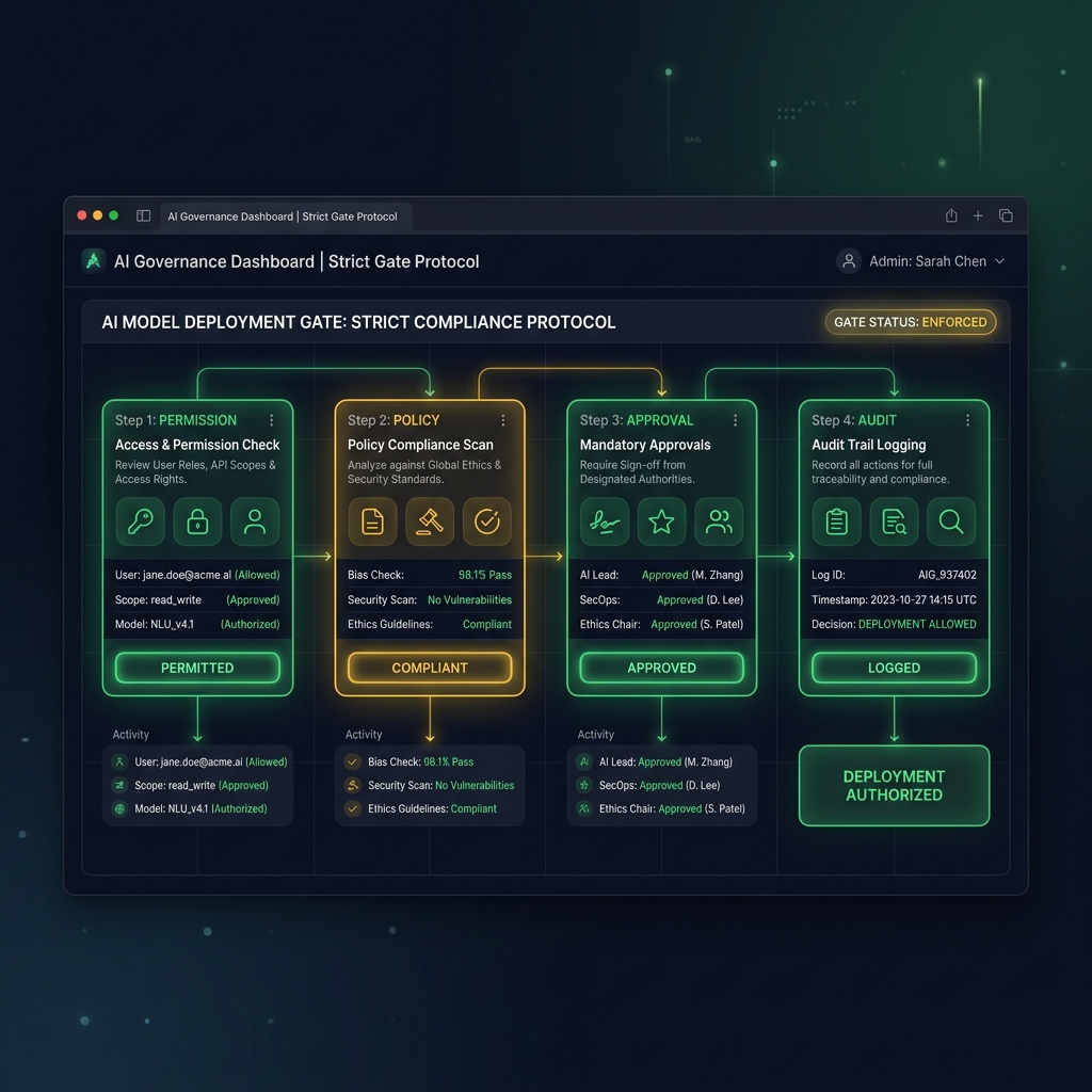 Enterprise AI Governance Gate